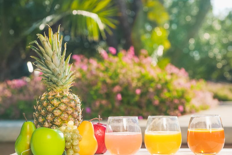 natural fruit juices